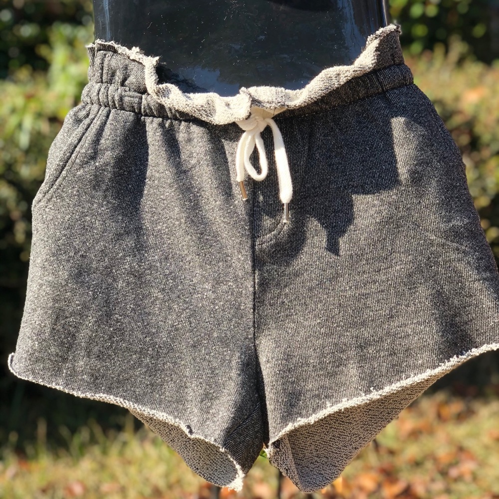 SOLD Gray Drawstring Shorts
